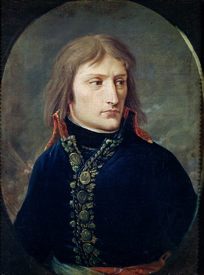 Napoleon Bonaparte (1769-1821) als Oberbefehlshaber der italienischen Armee, 1796-97 von Baron Louis Albert Bacler d